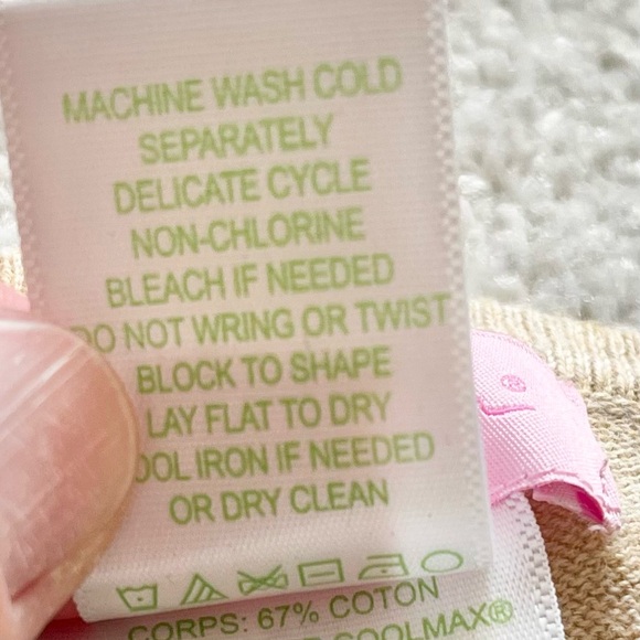 LILLY PULITZER Ramona Fringe Sweater Size Large Minimalist Sophisticated - Picture 6 of 8